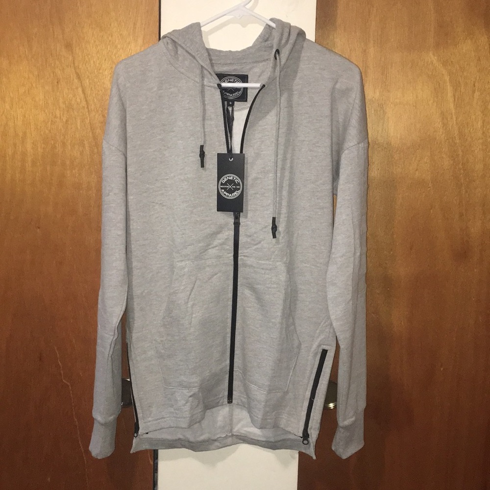 🔘NWT Genetic Apparel Lightweight Hoodie Jacket